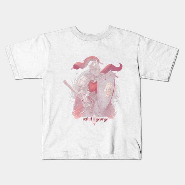 Slaying Dragons: The Saint George Edition T-shirt Kids T-Shirt by Phantom Troupe